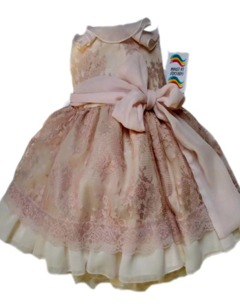 Vestido de niña de encaje maquillaje 4419