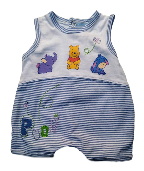 Pelele de niño bebé s/m corto rayas Winnie the Pooh 98870