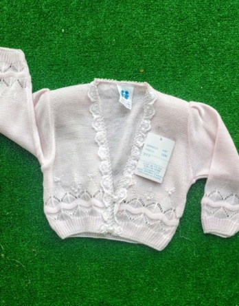 949R Chaqueta niña 18 meses rosa claro