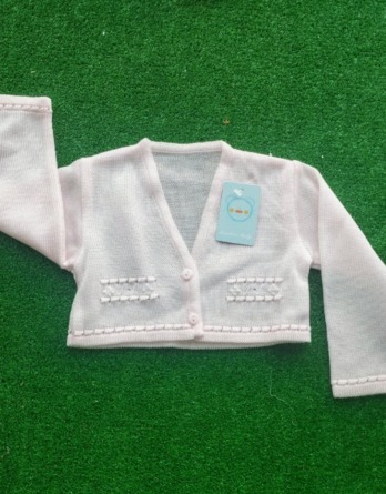 772 Chaqueta niña rosa - bebé