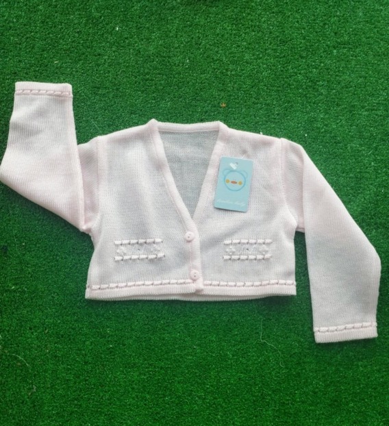 772 Chaqueta niña rosa - bebé